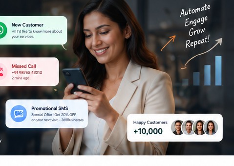 Marketing campaign performance on a screen